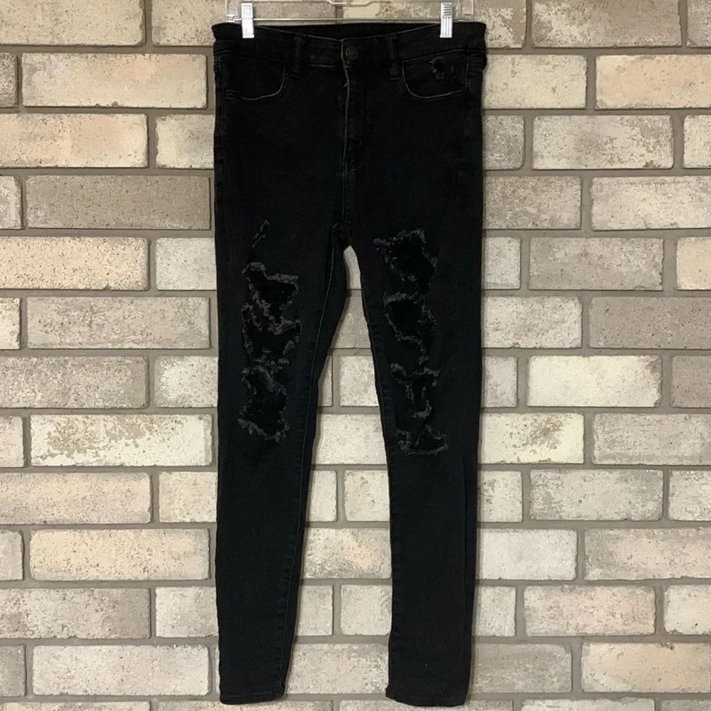 3for$20 black distressed jeans size 10